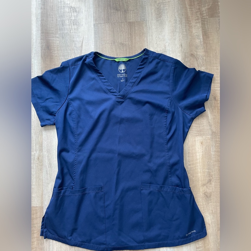 Healing hands scrub top.